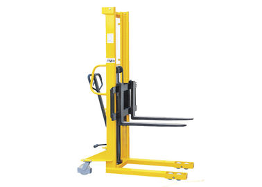qualité  Flexible Manual Hydraulic Stacker , Manual Stacker Pallet Truck 1235mm ​Turning Radius usine