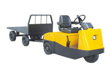 Tracteur électrique posé de remorquage d'aéroport facile - poids de traction de la couverture de dos nu 5000kg